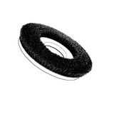 Nilfisk NF10875A brush 17 nylon for Clarke Viper