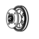 Pioneer Eclipse MP447700 spindle with 9.25 inch pulley