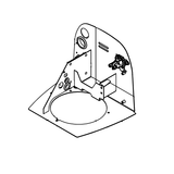 Pioneer Eclipse MP377200 tray swing out assembly