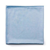 Rubbermaid q630blu microfiber cleaning cloths blue for glass