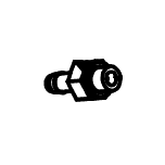 Pioneer Eclipse MP371100 fitting brass 1 4 28