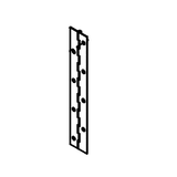 Pioneer Eclipse MP373600 hinge 7.5 inchl x 1.25