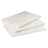 3M 98 Scotchbrite light duty cleansing pad mmm98 white
