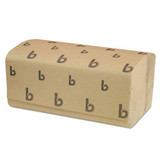 Boardwalk BWK6210 paper hand towels singlefold brown kraft