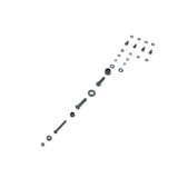 Nilfisk NF1464100000 side broom hardware kit for Clarke