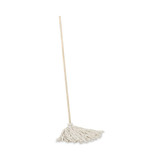 Boardwalk BWK116C deck mop wood handle cotton mop