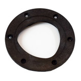 Kent style parabolic clutch plate for attaching brushes