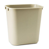 Rubbermaid 2955bei trash can wastebasket 3.5 gallon plastic