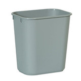 Rubbermaid 2955gra trash can wastebasket 3.5 gallon plastic