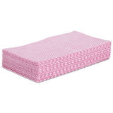 Boardwalk BWKN8140 foodservice wipers pink white