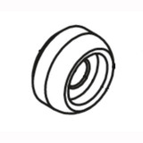 Betco E8153100 support wheel for squeegee for Vispa