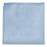 Rubbermaid RCP1820583 microfiber cleaning cloths 16x16 blue