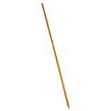 Rubbermaid RCP6361 wood threaded tip broom sweep handle