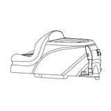 Nilfisk VR22003 recovery tank for Clarke Viper Advance