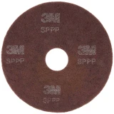 3M SPPP17 ScotchBrite Surface Preparation Pad Plus floor pads 17 x 1 inch thick maroon