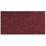 Maroon Strip floor pads 14x24 inch rectangle 1424MAROON
