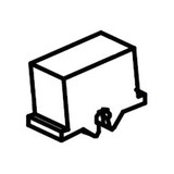 Nilfisk NFVA202074 seat wheel for Clarke Viper and