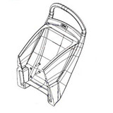 Nilfisk NFVA75002 handle for Clarke Viper and Advance