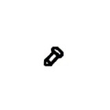 Nilfisk NFVF14301 screw m4 x 12 for Clarke