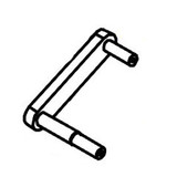 Nilfisk NFVF54004 wheel bracket for Clarke Viper and