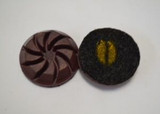 Cheetah Puck 3 inch Step 0 metal and resin bond diamonds 