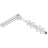 Betco EP5006400 Cam Lock Handle Assembly for Crewman 