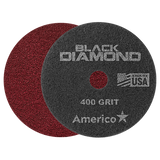 Black diamond floor pads 400 grit 10 inch red for
