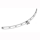 Nilfisk NFVF81214 backup strip rear squeegee for Clarke