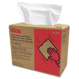 CSDW202 Cascades PRO Tuff Job Scrim Reinforced Wipers 4 Ply 9.75 x 16.75 White 150 per Box 6 Box per Carton