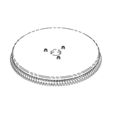 Betco E22656 Brush Heavy Duty for Betco Stealth DRS21BT