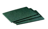 3M 96 ScotchBrite General Purpose Scouring Pad 7100053715BX 6x9 inches green case of 20 pads