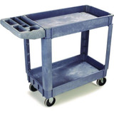 Two-Shelf Utility Cart front