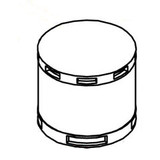 Nilfisk NFZD40B motor assembly 120v for Clarke Viper