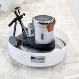Floor scrubber splashguard ring SWINGS fits most machines