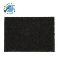3M 7300 High Productivity black strip floor pads 1