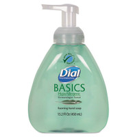 Dial Basics foaming lotion soap with aloe hypoallergenic