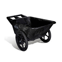 Rubbermaid 5642bla big wheel cart wheel barrow 7.5