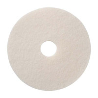 White Super Polish floor pads 18 inch 18WHITE