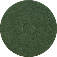 Green Scrub floor pads 13 inch case of 5 pads 13GREEN