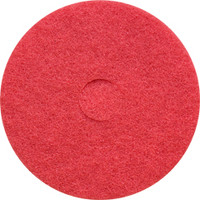 Red floor pads Clean and Buff 13 inch case of 5 pads 13RED