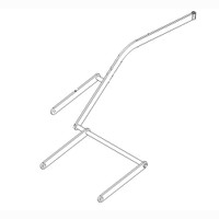 Betco E8252500 Nusource arm s42 part for abilia