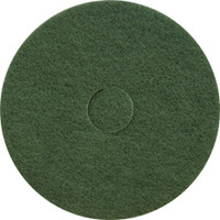 Green Scrub floor pads 14 inch case of 5 pads 14GREEN