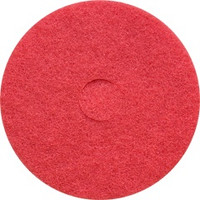 Red floor pads Clean and Buff 14 inch case of 5 pads 14RED