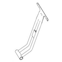 Nilfisk NFVF89601A handle metal for Clarke Viper and