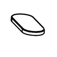 Nilfisk NFVF89712 cover rubber for Clarke Viper and