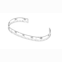 Nilfisk NF56315754 extruded bumper 28 deck for Clarke