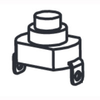 Nilfisk NFVF90252 switch for Clarke Viper and Advance