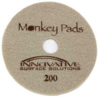 Monkey Diamond Floor Pads 17 inch 200 grit