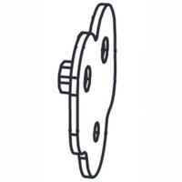 Nilfisk NFVF90459 sliding connect plate for Clarke Viper