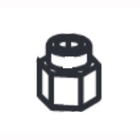 Nilfisk NFVF90439 bushing tension wheel for Clarke Viper